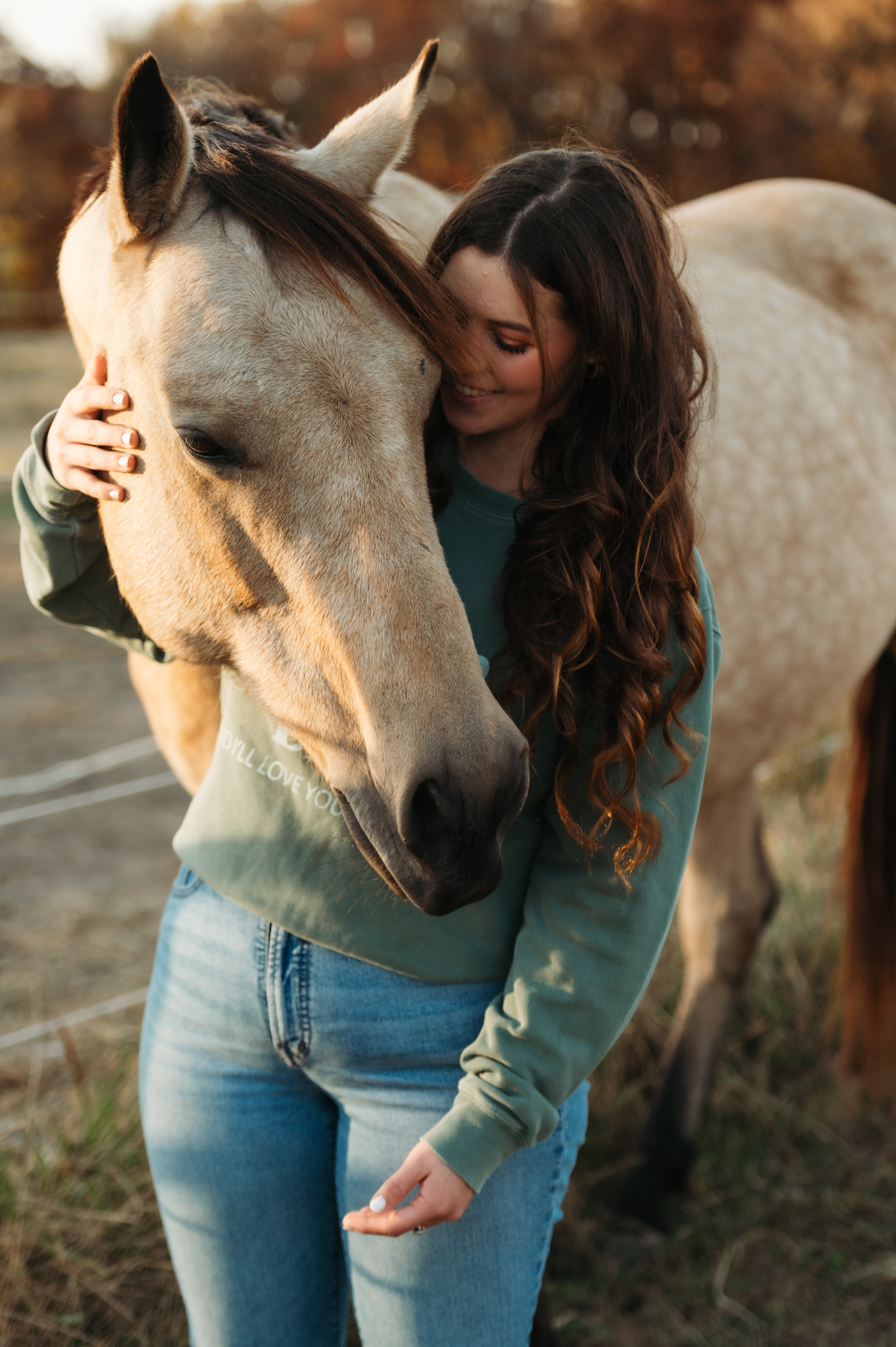 Crewneck - Take Me To The Barn - Alpine Green