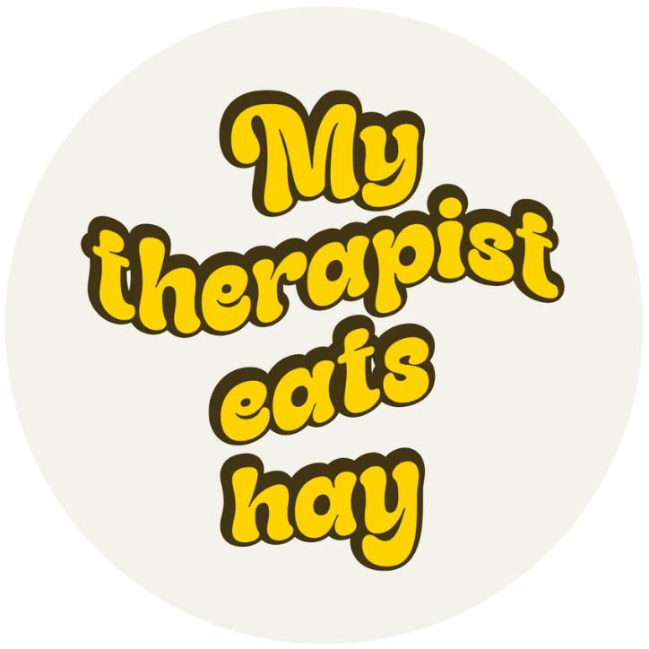 Therapist Eats Hay